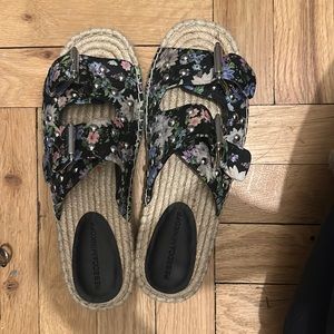 Rebecca Minkoff Jodi Platform Espadrille Sandals 8.5. Worn one time. Like new.